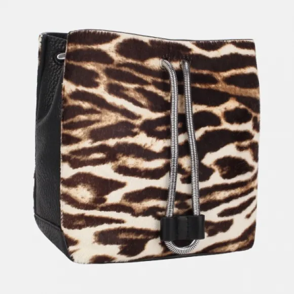 卡尔文·克莱恩/Calvin Klein 女士豹纹单肩背提包 GH0213 F0500-CKCK